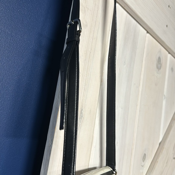 Kate Spade Chelsea Park Stripe Jade Crossbody Bag AS IS - Picture 7 of 13